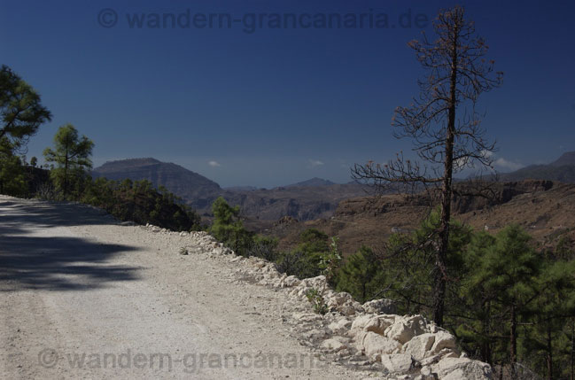 Fahrstrasse auf Gran Canaria